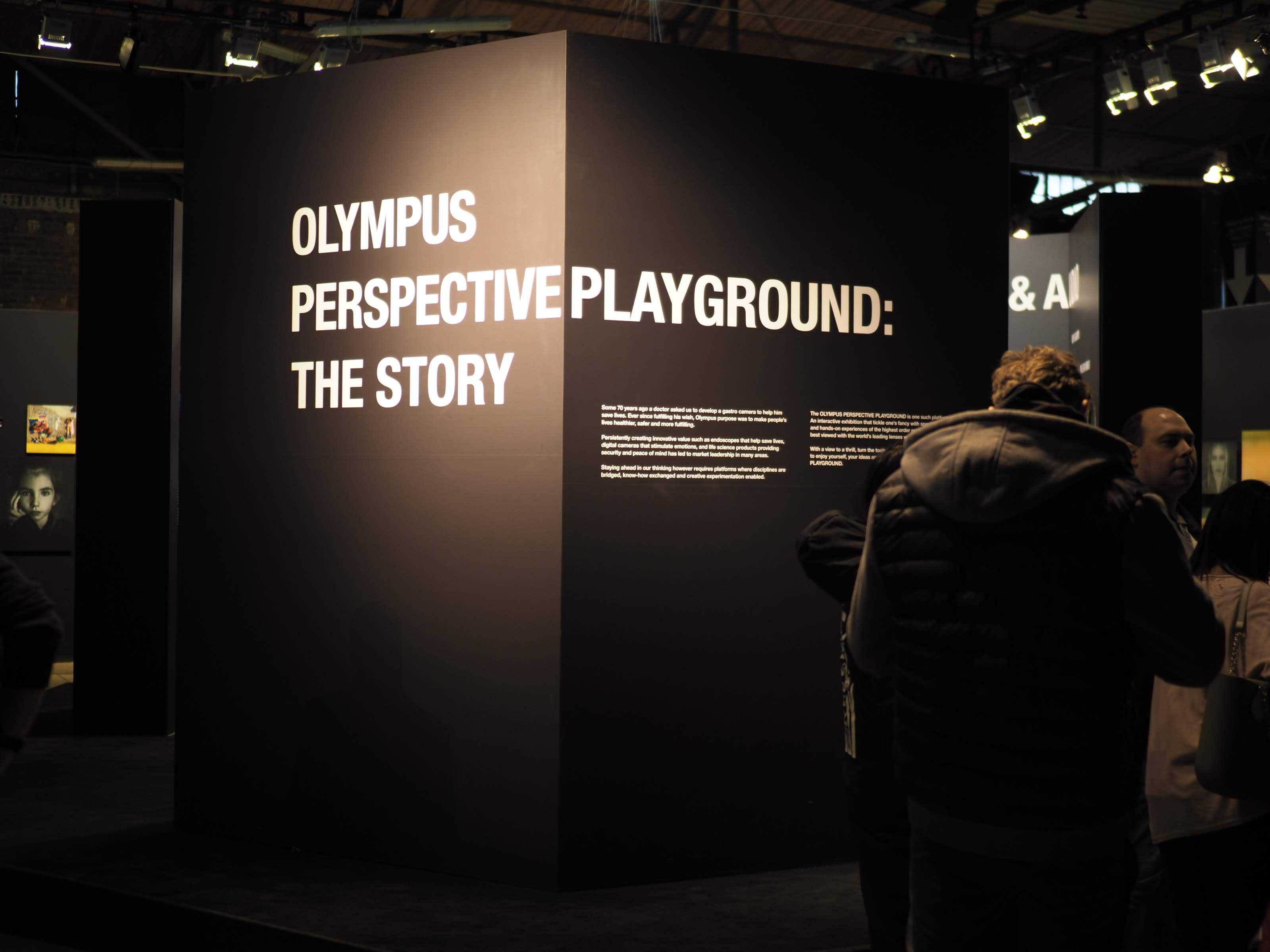 Wystawa na Olympus perspective plauground